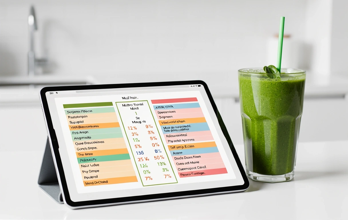 Plan nutricional digital